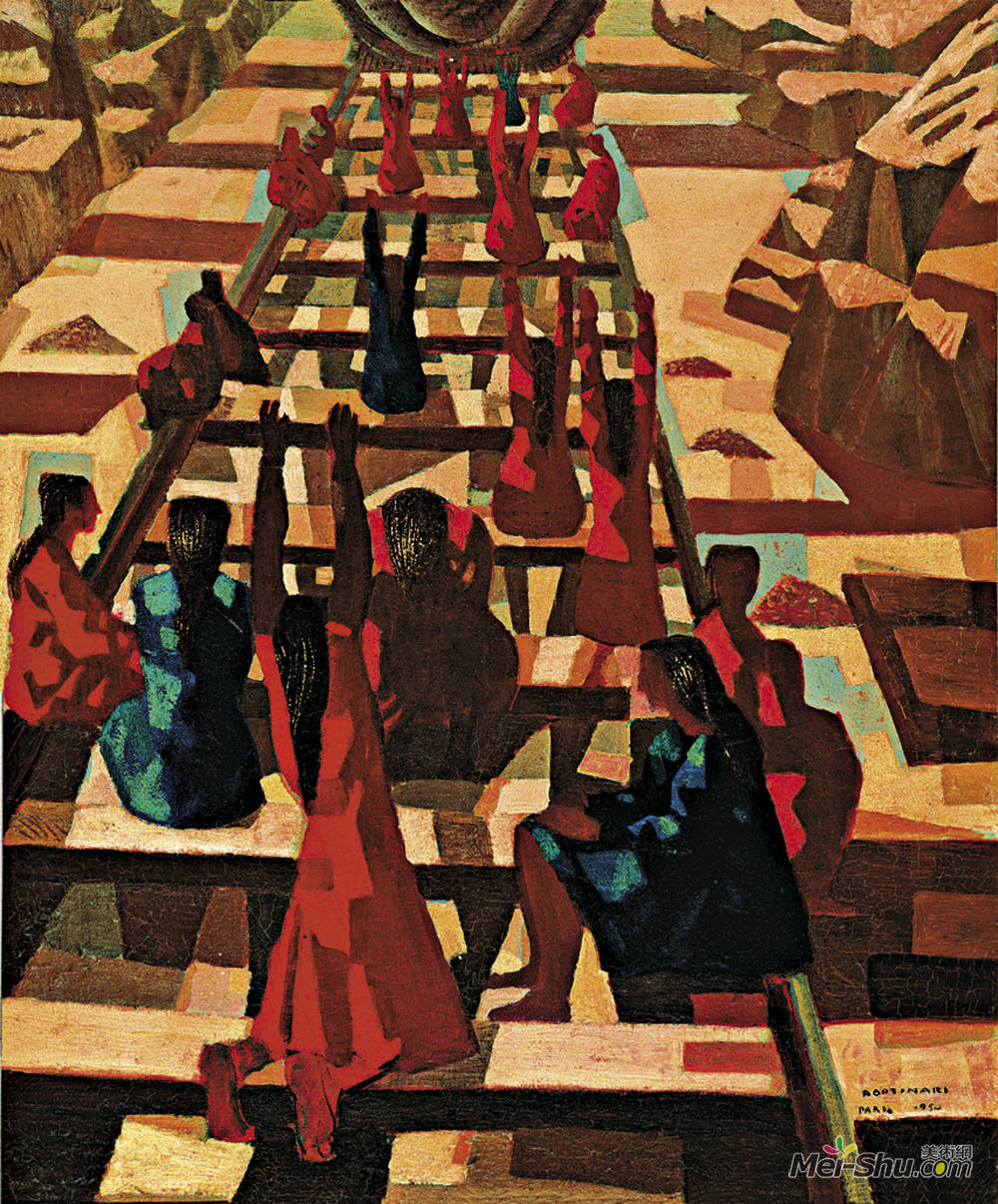 坎迪多·波尔蒂纳里(Candido Portinari)高清作品《格雷夫》