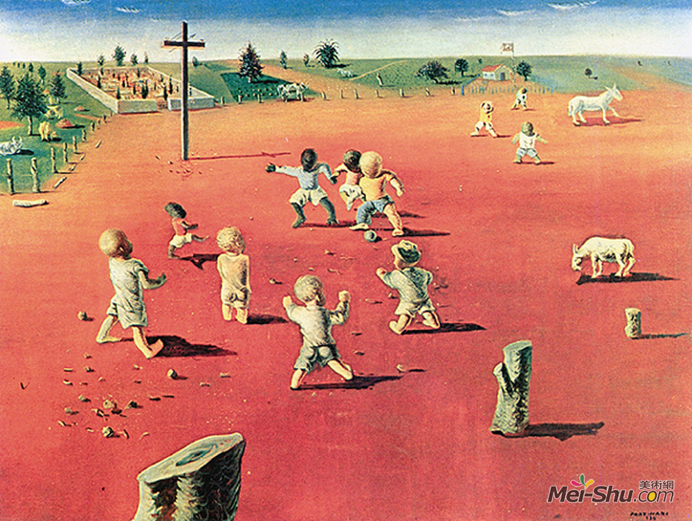 坎迪多·波尔蒂纳里(Candido Portinari)高清作品《足球》