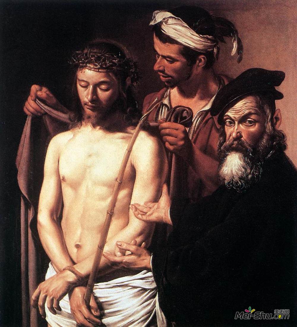 卡拉瓦乔(Caravaggio)高清作品《埃克塞人》