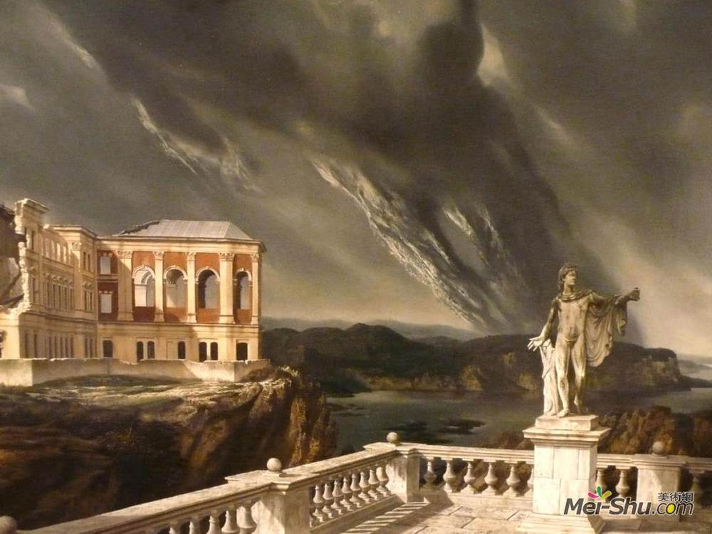 阿尔伯特卡勒尔威林克(Carel Willink)高清作品《埃斯帕尼城堡》
