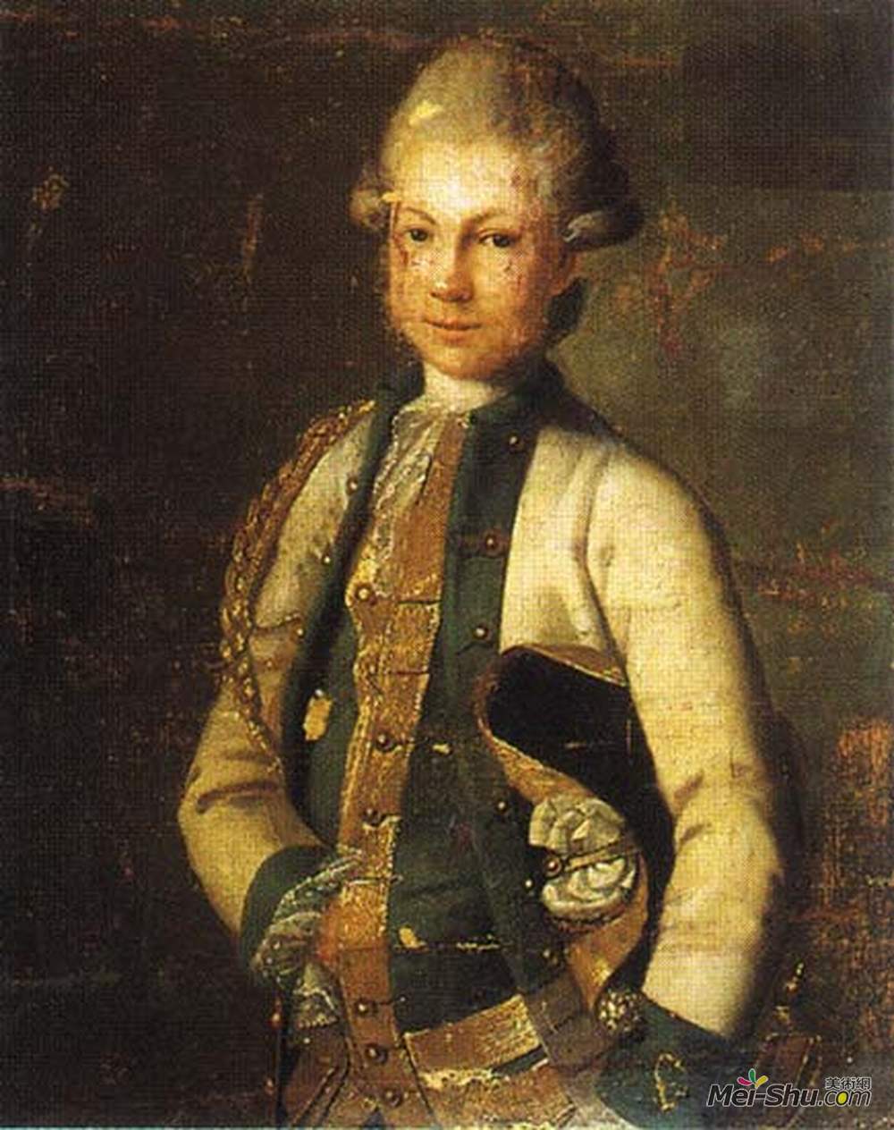 卡尔.路德维希.约翰.克里斯蒂内克(Carl-Ludwig Johann Christineck)高清作品《尼古拉莫德维诺夫》