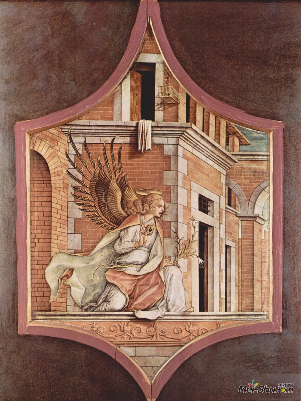 卡罗·克里维里(Carlo Crivelli)高清作品《天使天使》