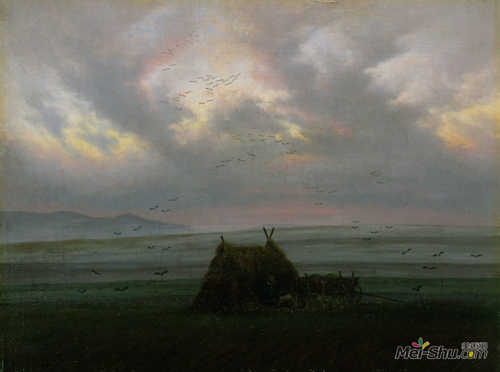 卡斯珀尔·大卫·弗里德里希(Caspar David Friedrich)高清作品《雾》