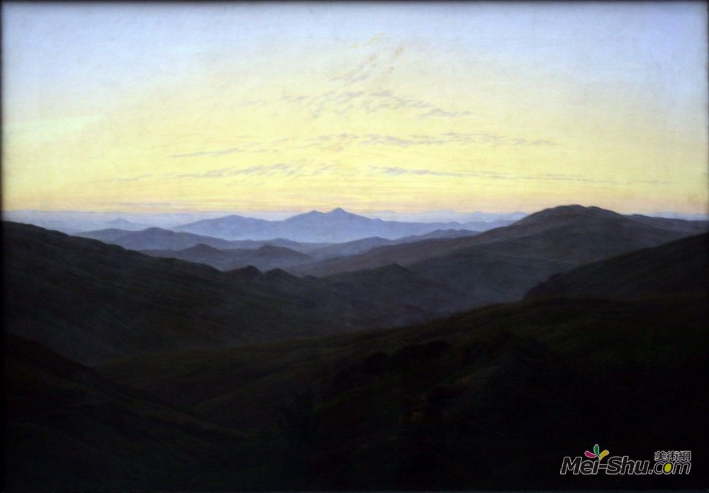 卡斯珀尔·大卫·弗里德里希(Caspar David Friedrich)高清作品《黎森伯奇》