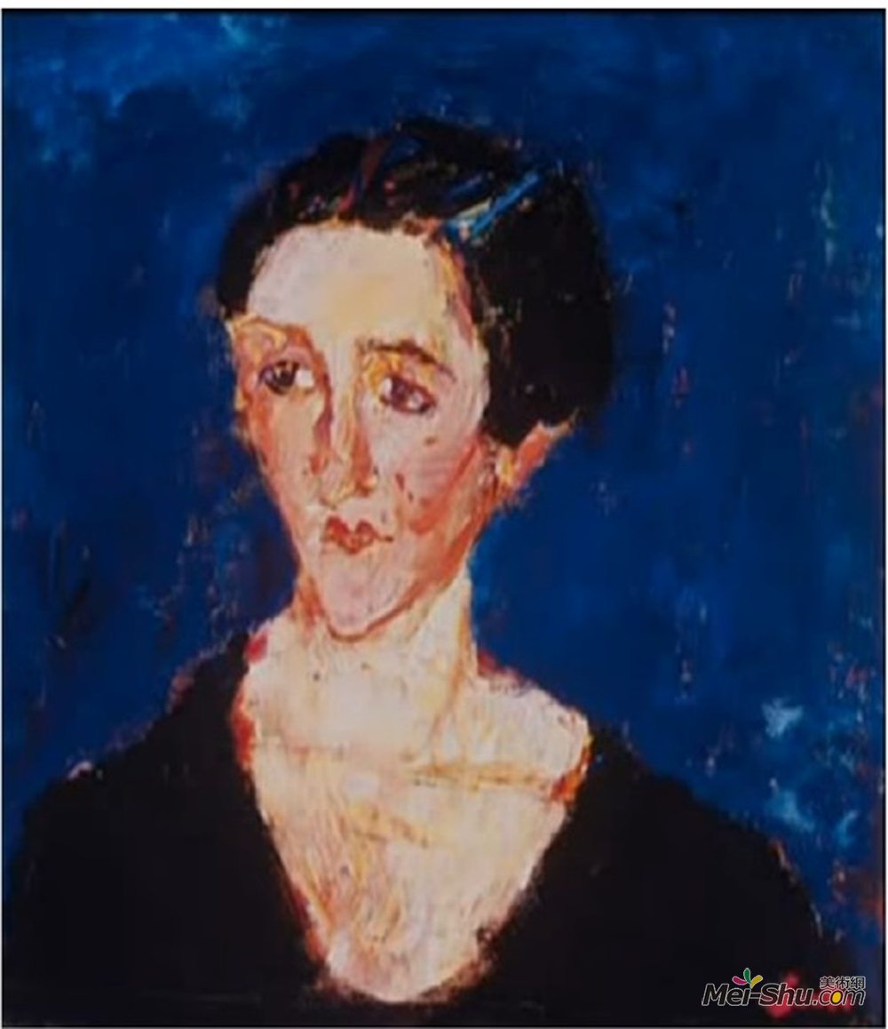 柴姆·苏丁(Chaim Soutine)高清作品《马德琳·卡斯廷》