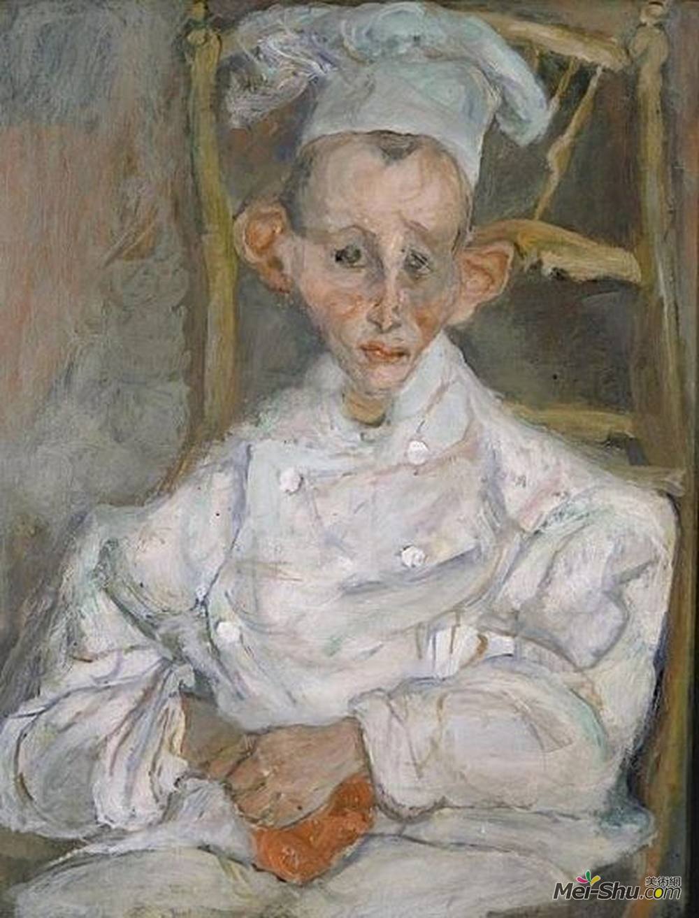 柴姆·苏丁(Chaim Soutine)高清作品《卡内斯糕点厨师》