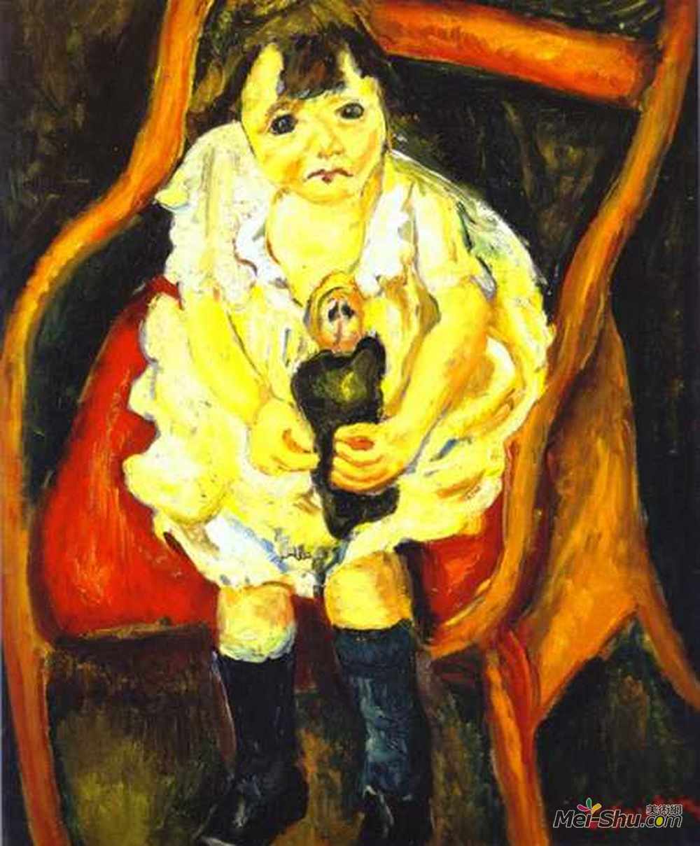 柴姆·苏丁(Chaim Soutine)高清作品《娃娃娃娃》