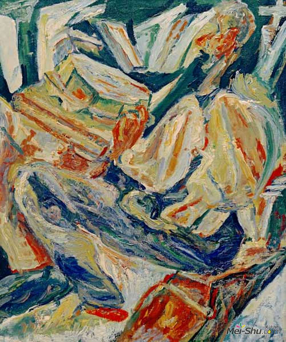 柴姆·苏丁(Chaim Soutine)高清作品《哲学家》