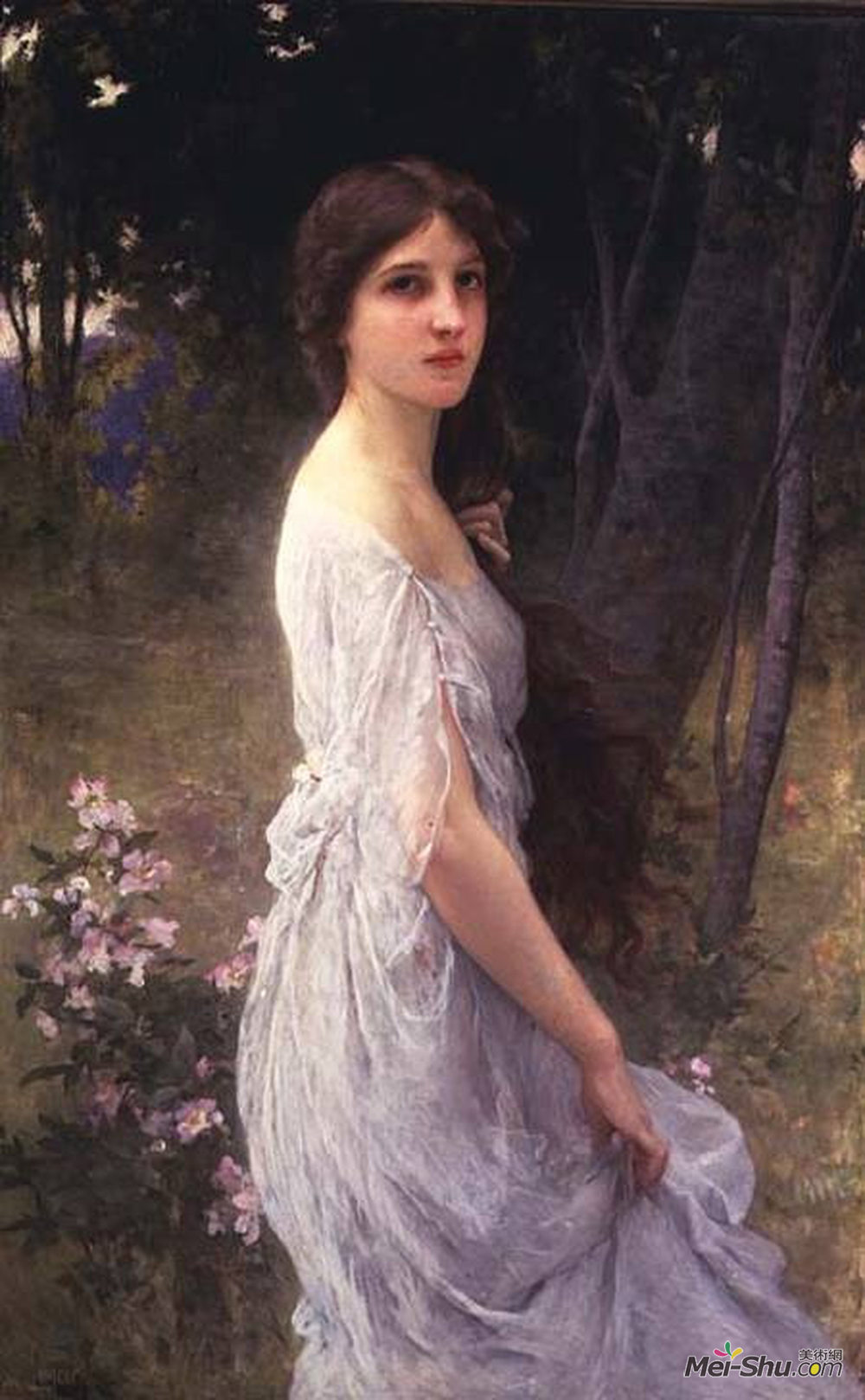 查尔斯·阿玛布尔·勒努瓦(Charles-Amable Lenoir)高清作品《春天》