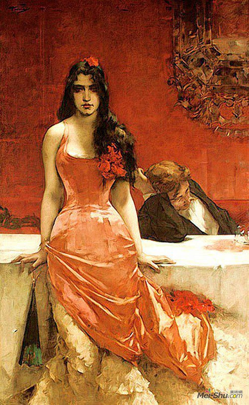 查尔斯·赫尔曼(Charles Hermans)高清作品《瑟茜，妖妇》