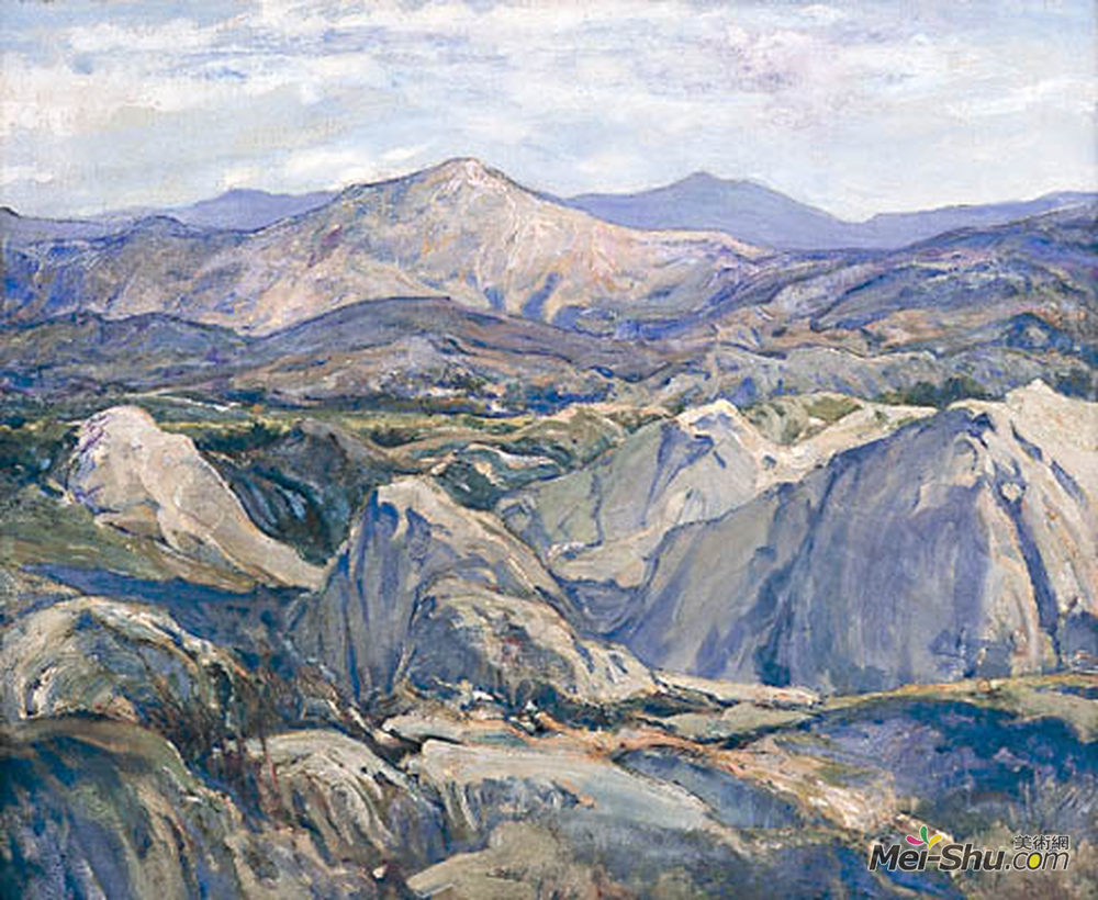 查尔斯·赖费尔(Charles Reiffel)高清作品《山》