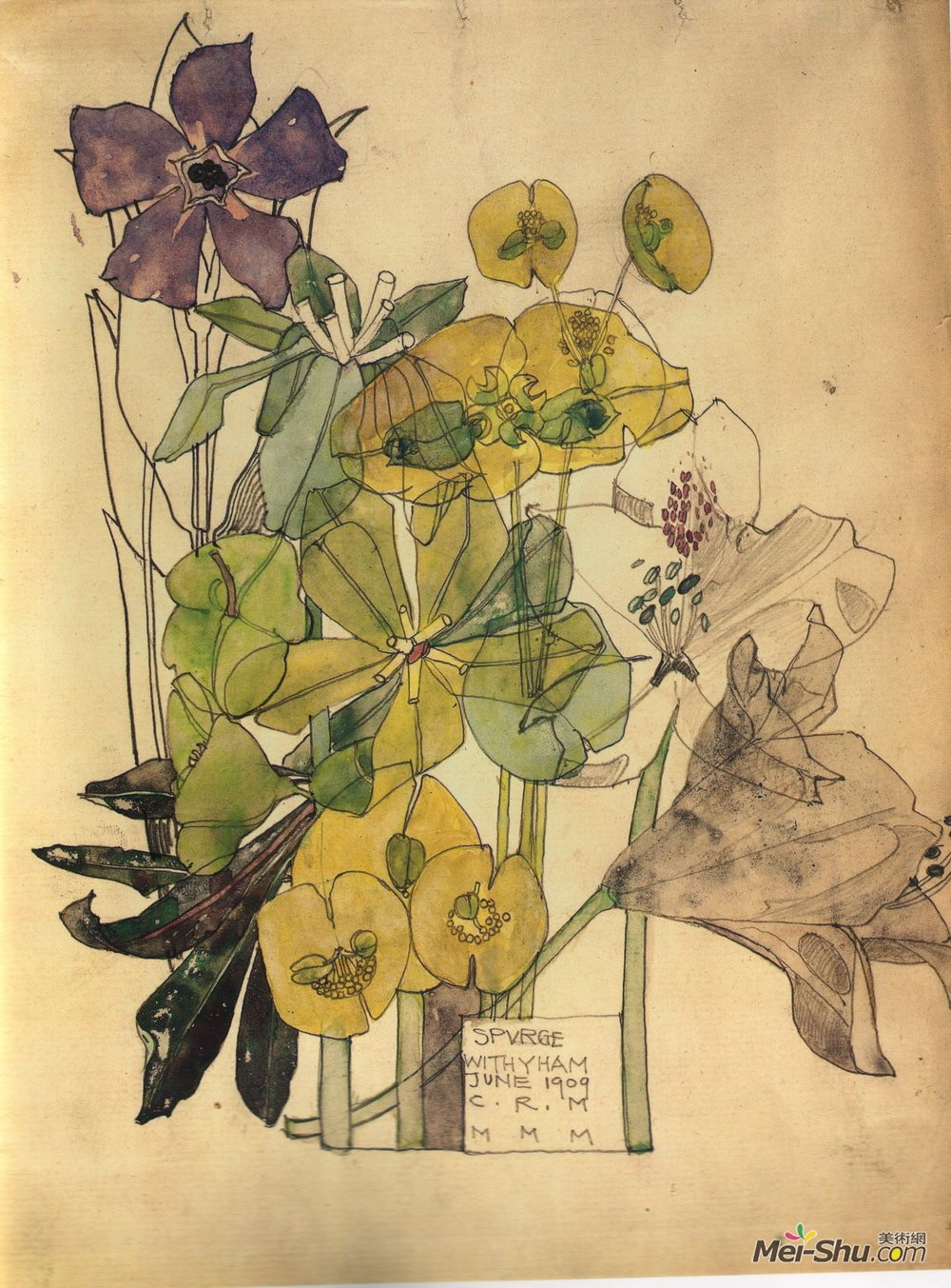 查尔斯·雷尼·麦金托什(charles rennie mackintosh)高清作品欣赏