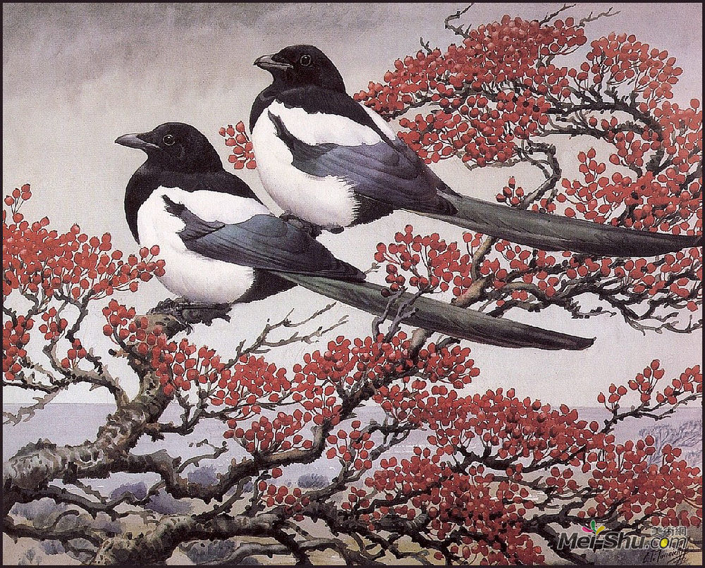 查尔斯·图尼克利夫(Charles Tunnicliffe)高清作品《荆棘树》