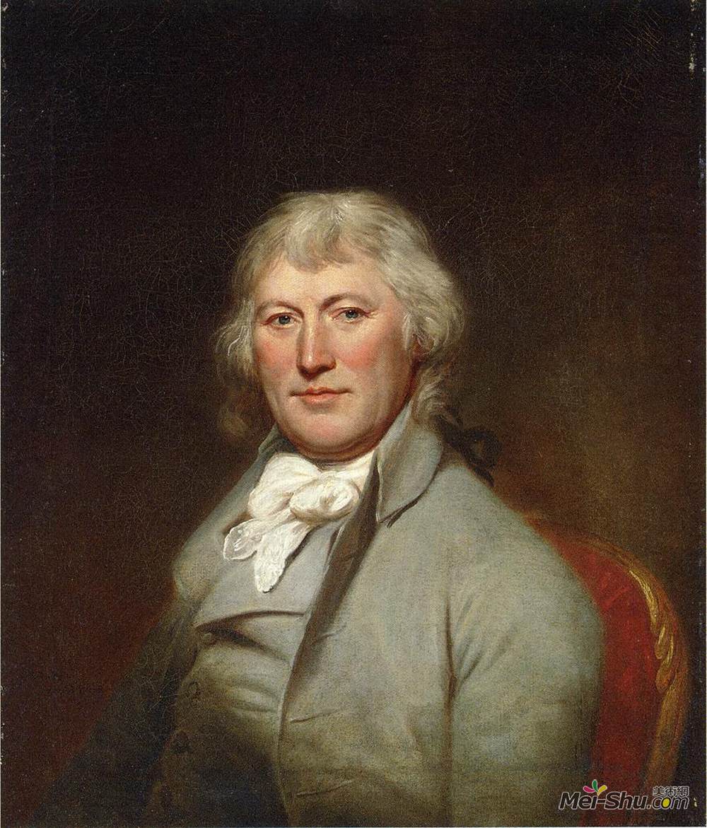 查尔斯·威尔森·皮尔(Charles Willson Peale)高清作品《Portrait of James W. DePeyster》