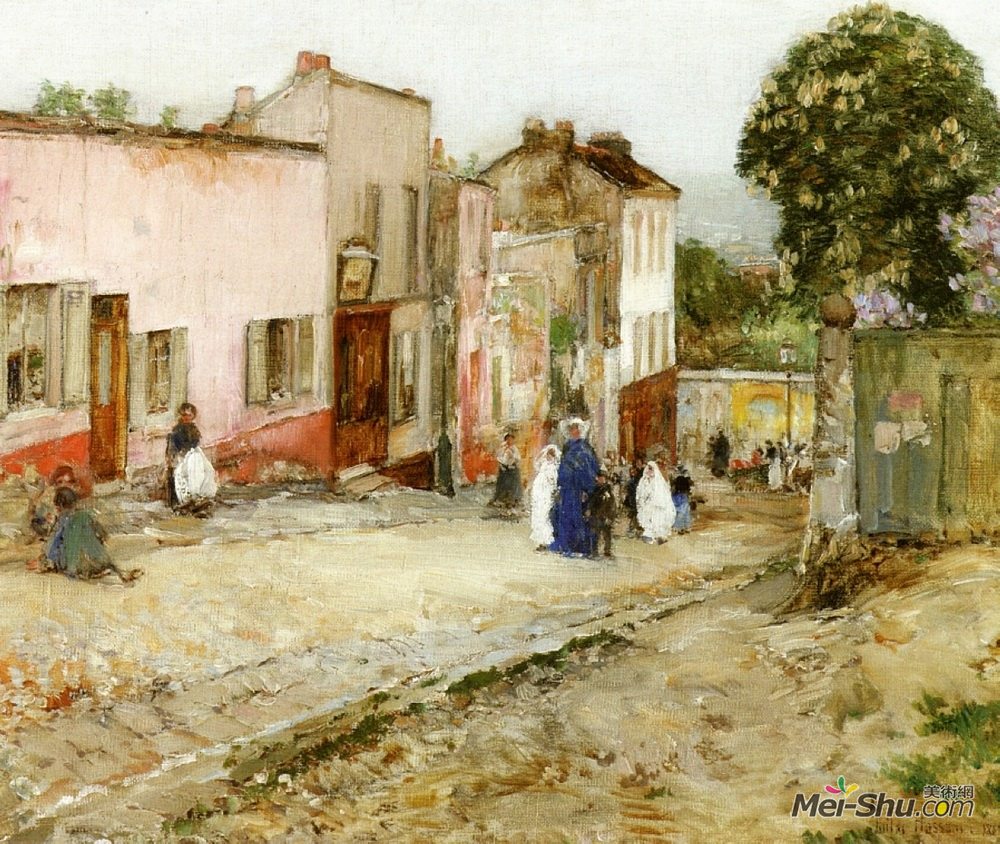 施尔德·哈森(Childe Hassam)高清作品《确认日》