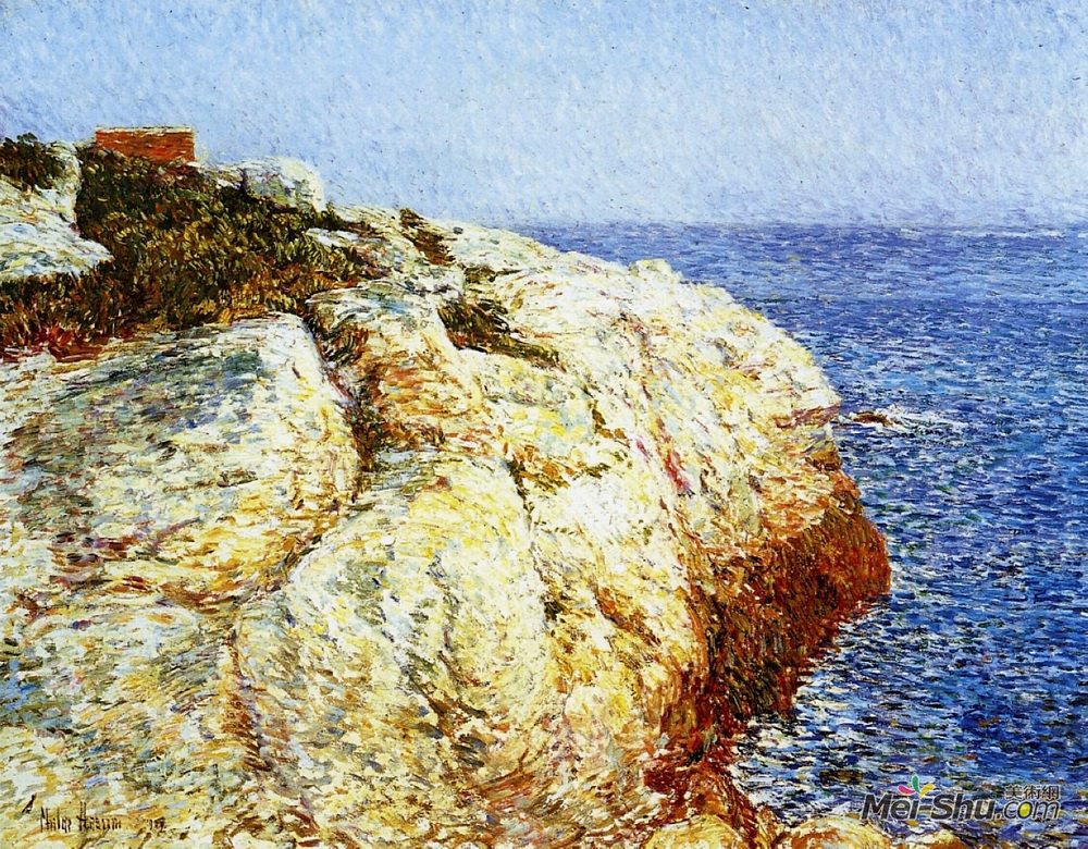 施尔德·哈森(Childe Hassam)高清作品《Northeast Headlands, Appledore》