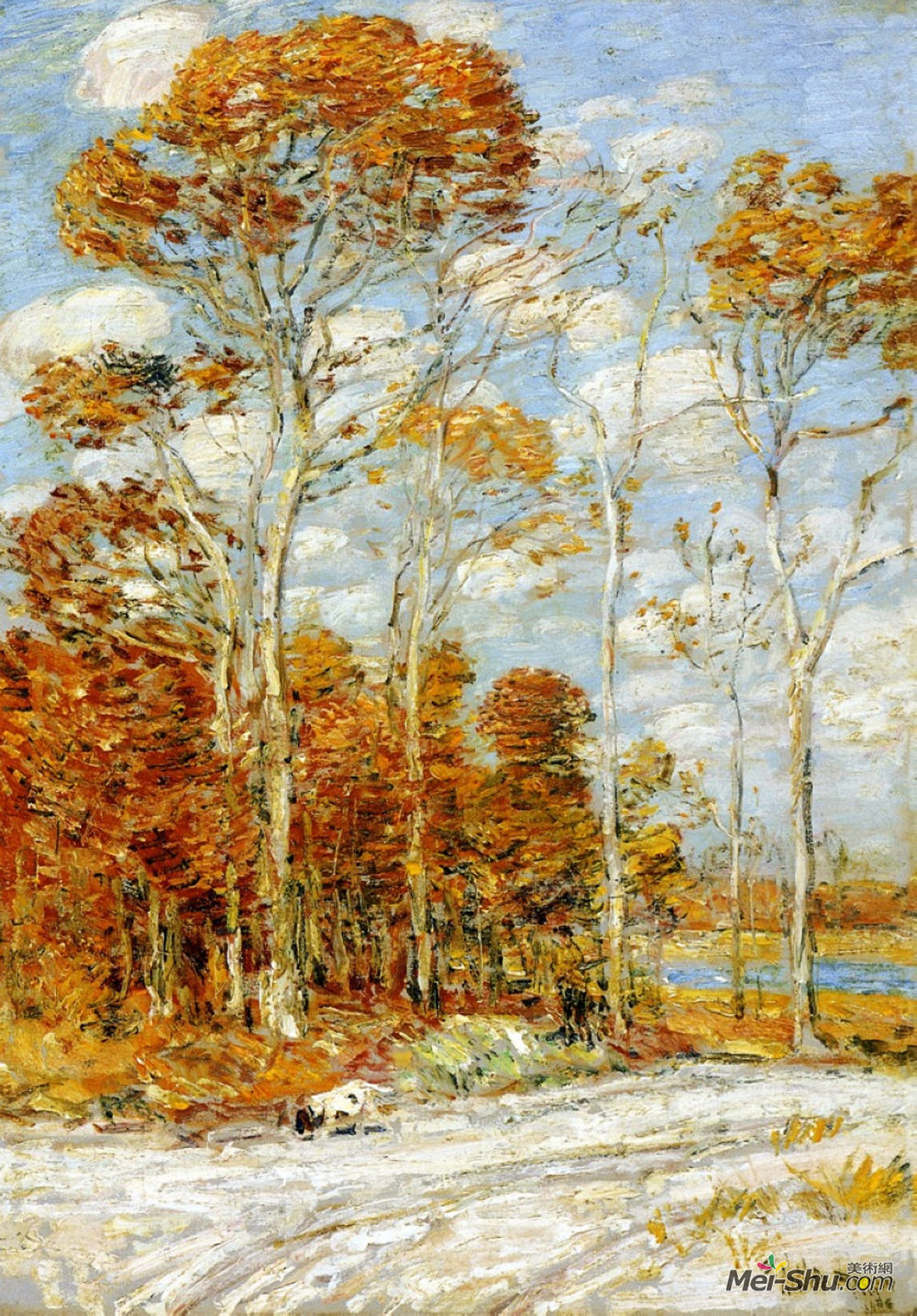 施尔德·哈森(Childe Hassam)高清作品《鹰巢》