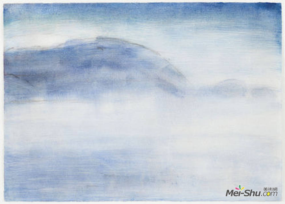 克里斯蒂安·罗夫斯(Christian Rohlfs)高清作品《魏晋amp?er & ampüberm湖雾》