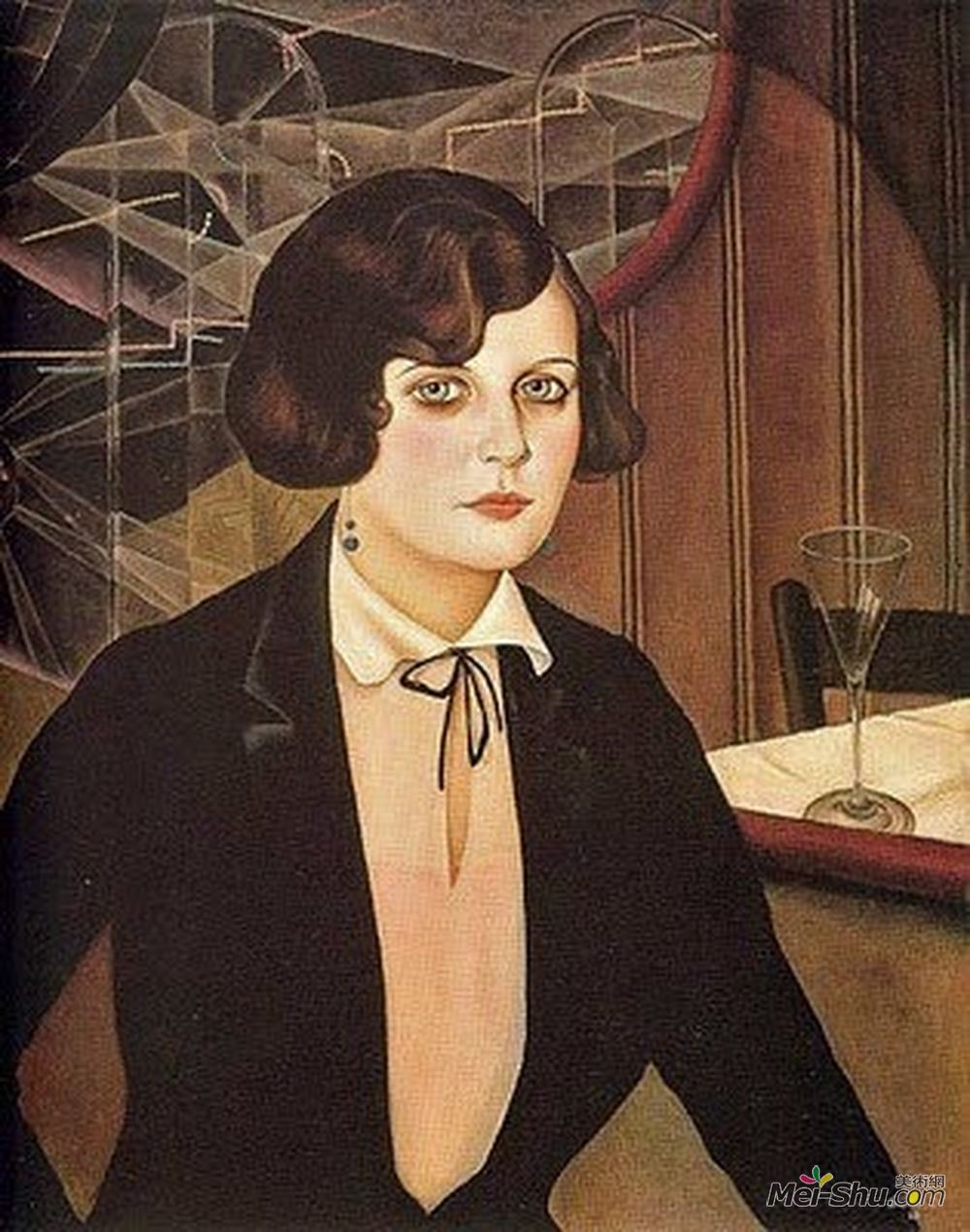 克里斯提安·查得(Christian Schad)高清作品《乐天》