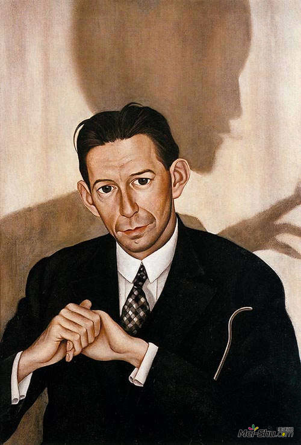 克里斯提安·查得(Christian Schad)高清作品《豪斯坦博士》