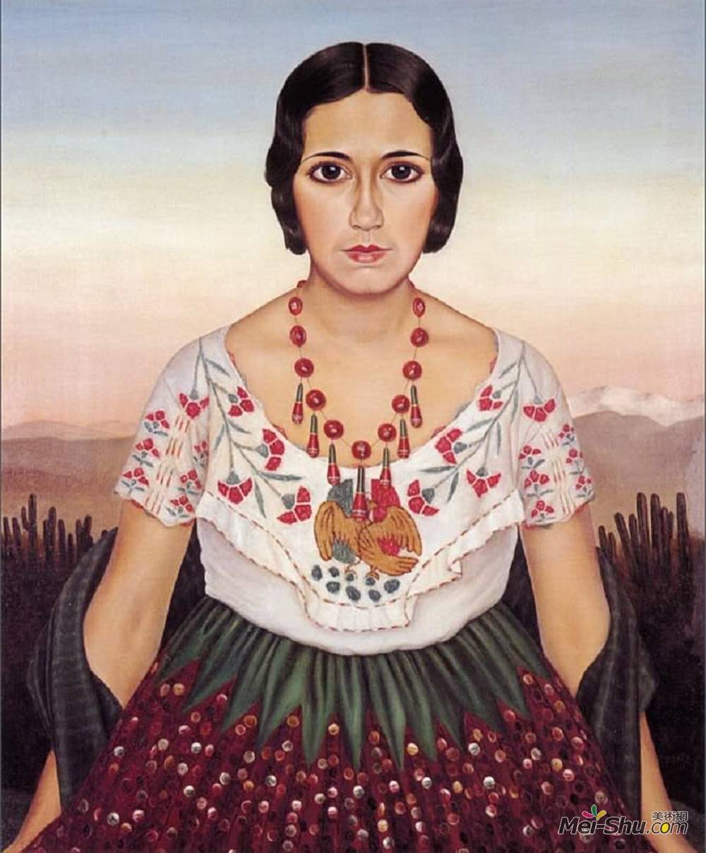 克里斯提安·查得(Christian Schad)高清作品《墨西哥女孩》