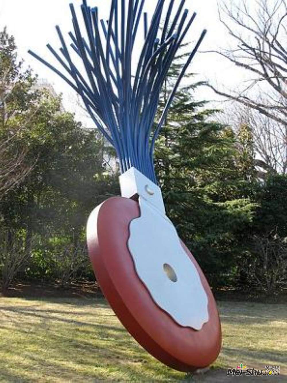 克拉斯·欧登伯格(Claes Oldenburg)高清作品《Typewriter Eraser, Scale X (collaboration with van Bruggen)》