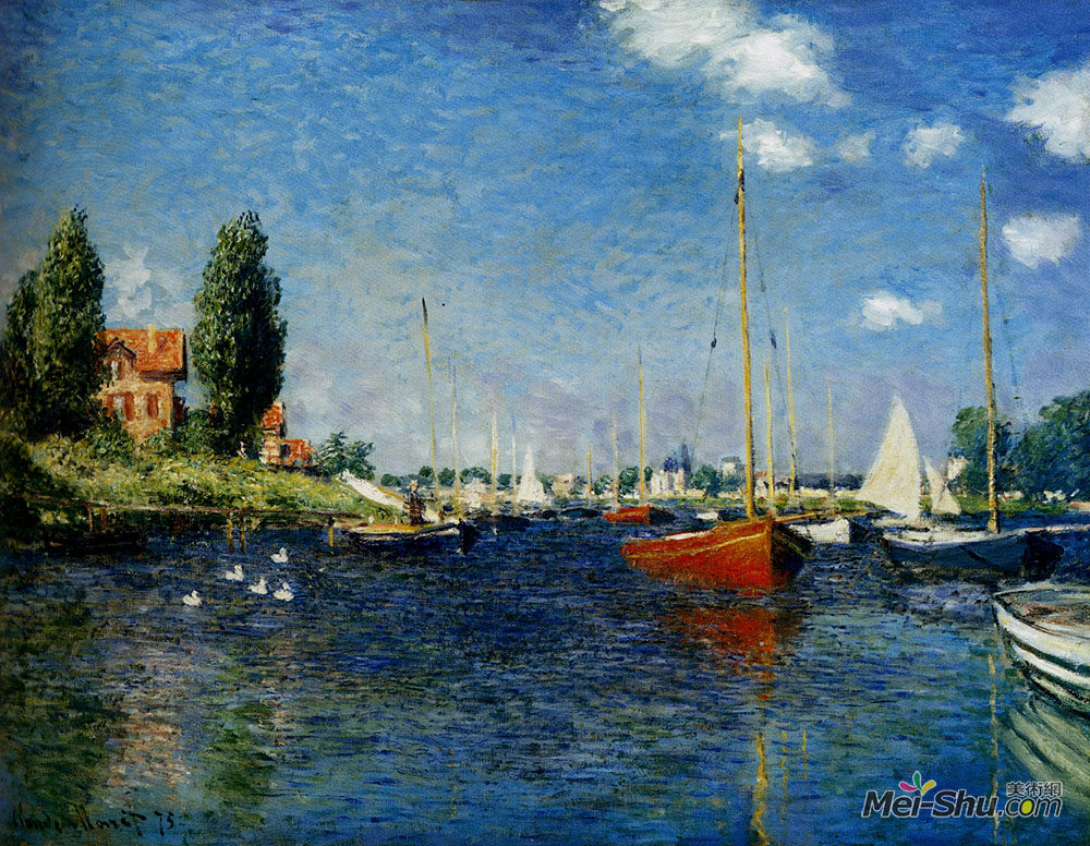 克劳德·莫奈(Claude Monet)高清作品《阿根蒂尔》