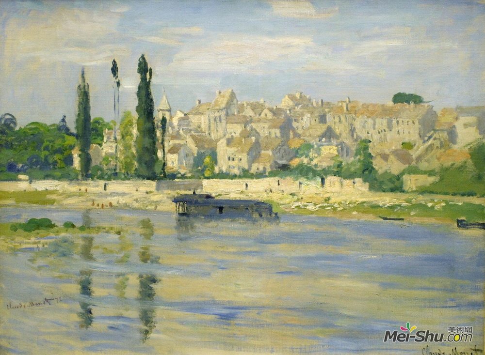 克劳德·莫奈(Claude Monet)高清作品《圣丹尼斯车队》