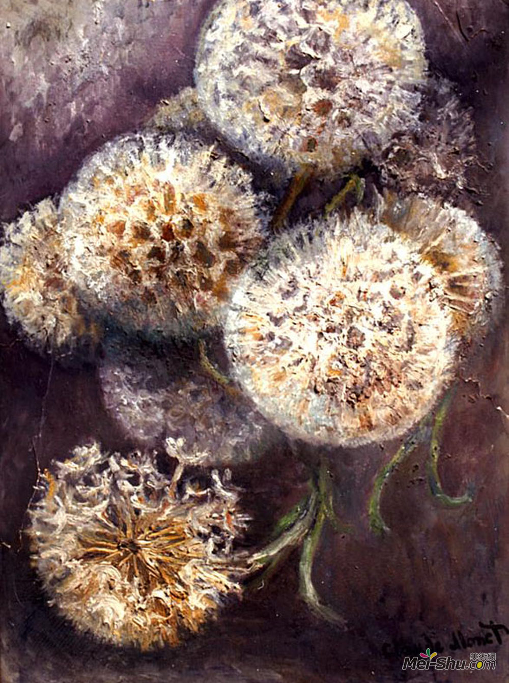 克劳德·莫奈(Claude Monet)高清作品《蒲公英》