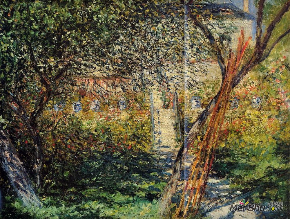 克劳德·莫奈(Claude Monet)高清作品《Garden at Vetheuil》