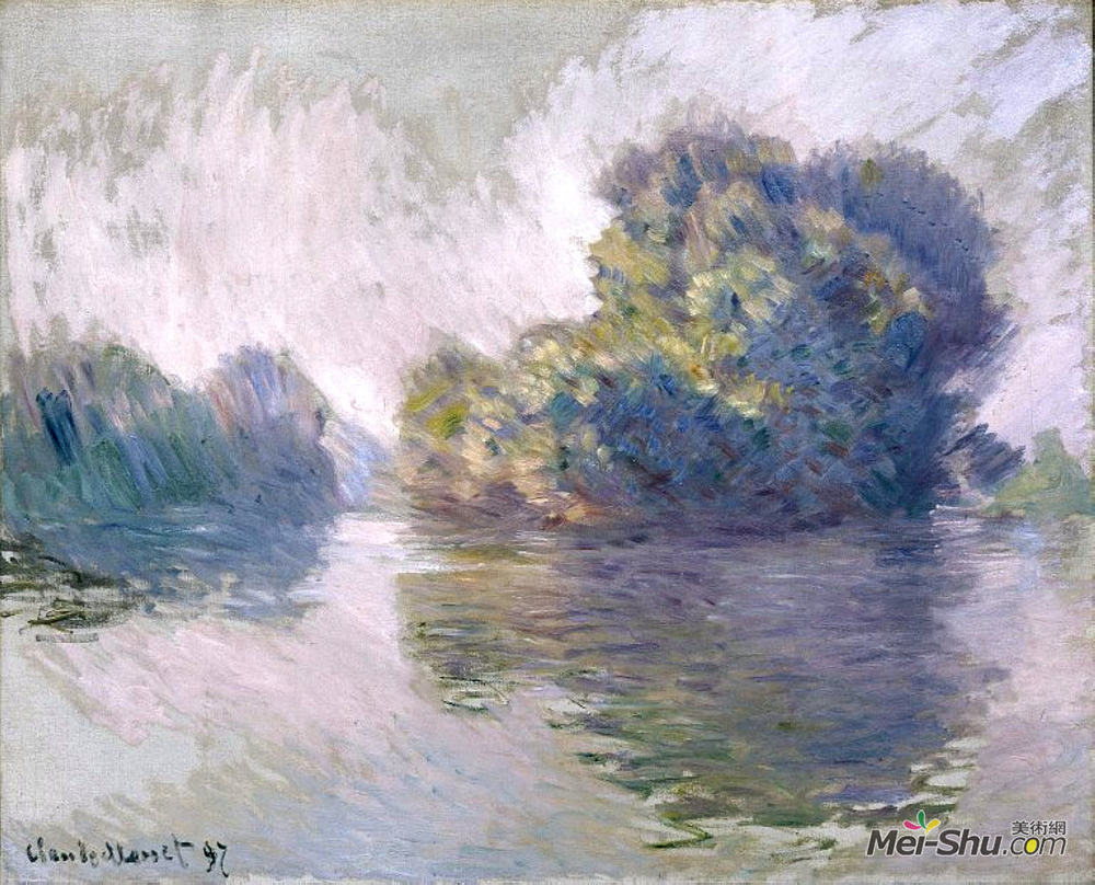 克劳德·莫奈(Claude Monet)高清作品《维尔勒港群岛》