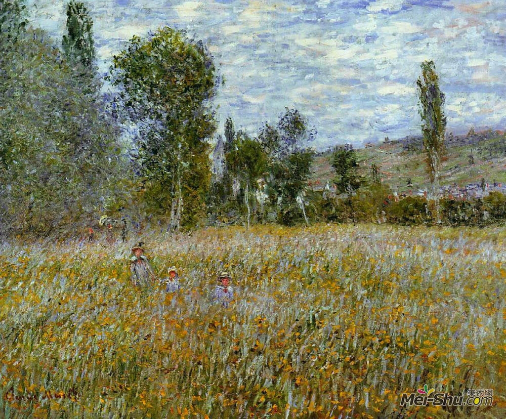 克劳德·莫奈(Claude Monet)高清作品《草甸》
