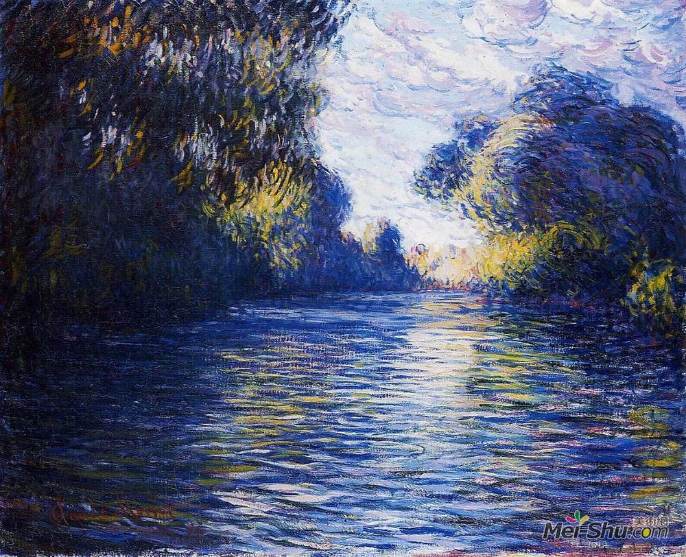 克劳德·莫奈(Claude Monet)高清作品《塞纳河上的早晨》