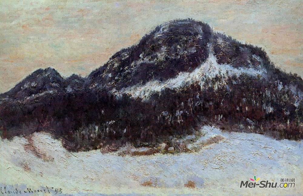 克劳德·莫奈(Claude Monet)高清作品《Mount Kolsaas 2》