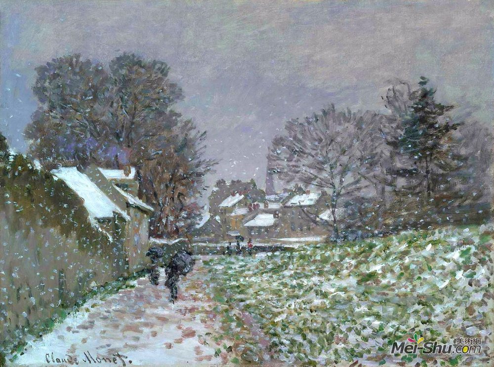 克劳德·莫奈(Claude Monet)高清作品《斯诺在阿尔02》