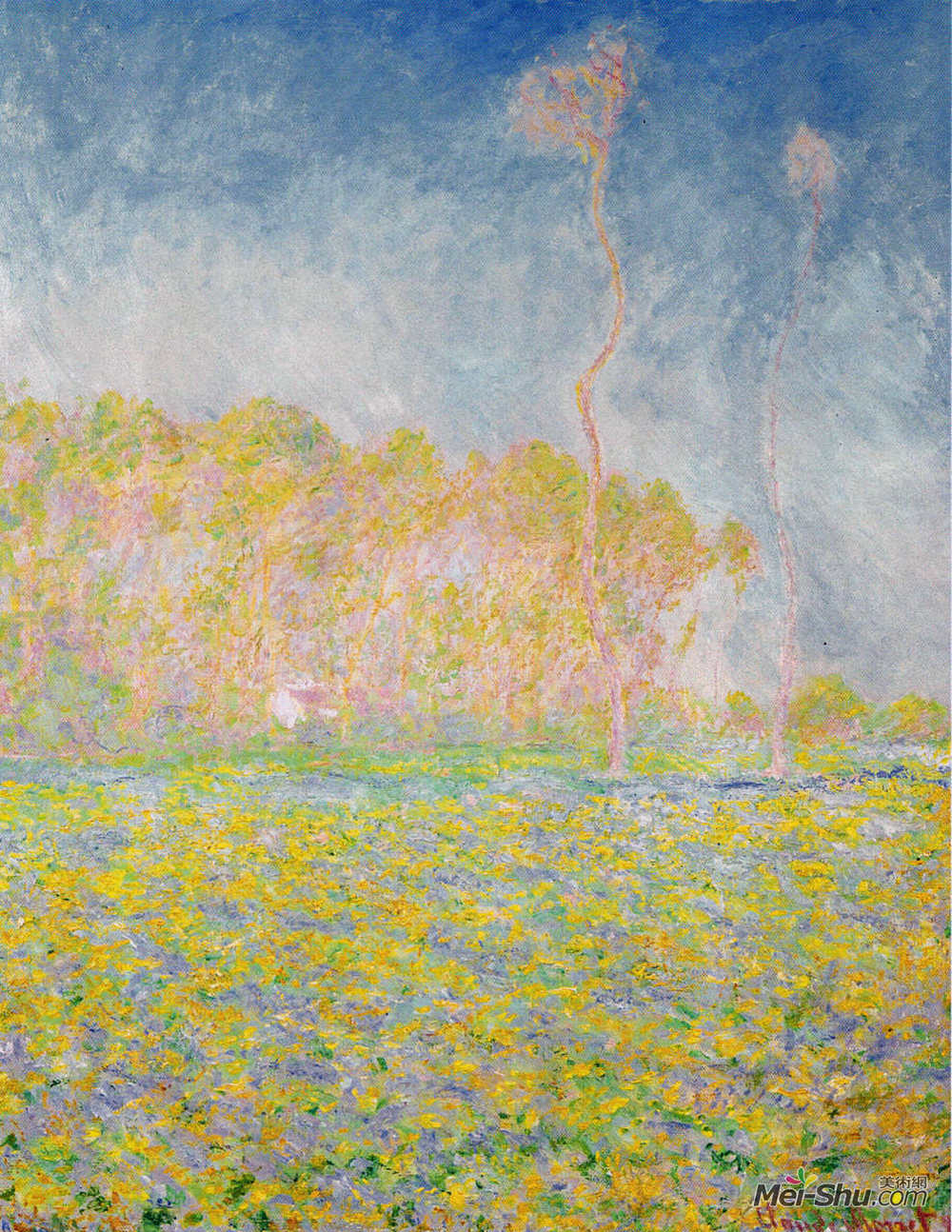 克劳德·莫奈(Claude Monet)高清作品《春季景观》