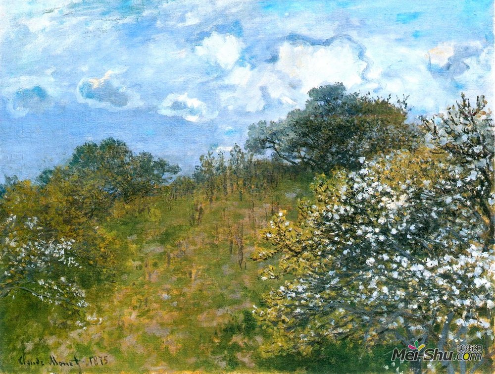 克劳德·莫奈(Claude Monet)高清作品《春天》