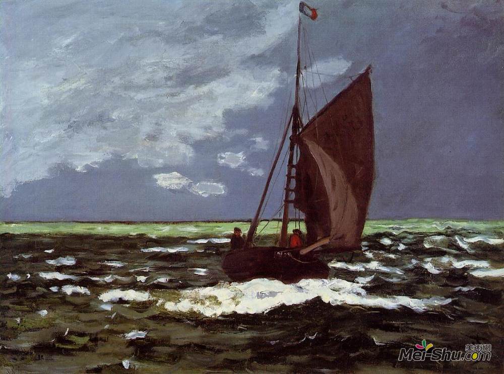 克劳德·莫奈(Claude Monet)高清作品《风暴海景》