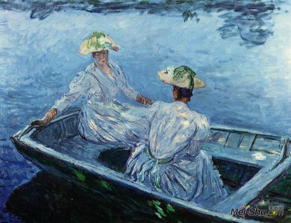克劳德·莫奈(Claude Monet)高清作品《蓝排艇》
