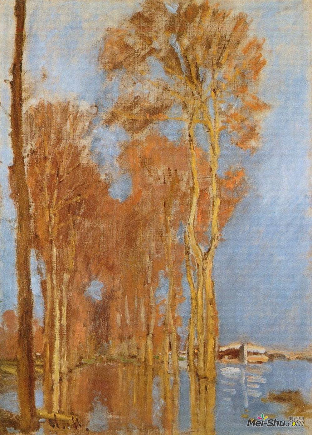 克劳德·莫奈(Claude Monet)高清作品《洪水》