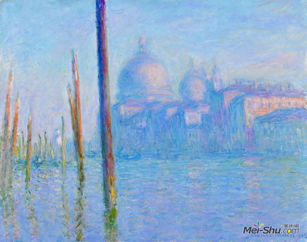 克劳德·莫奈(Claude Monet)高清作品《威尼斯大运河》