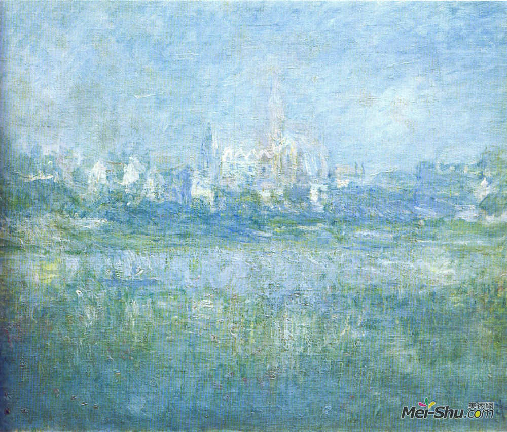 克劳德·莫奈(Claude Monet)高清作品《雾中的维修尔》