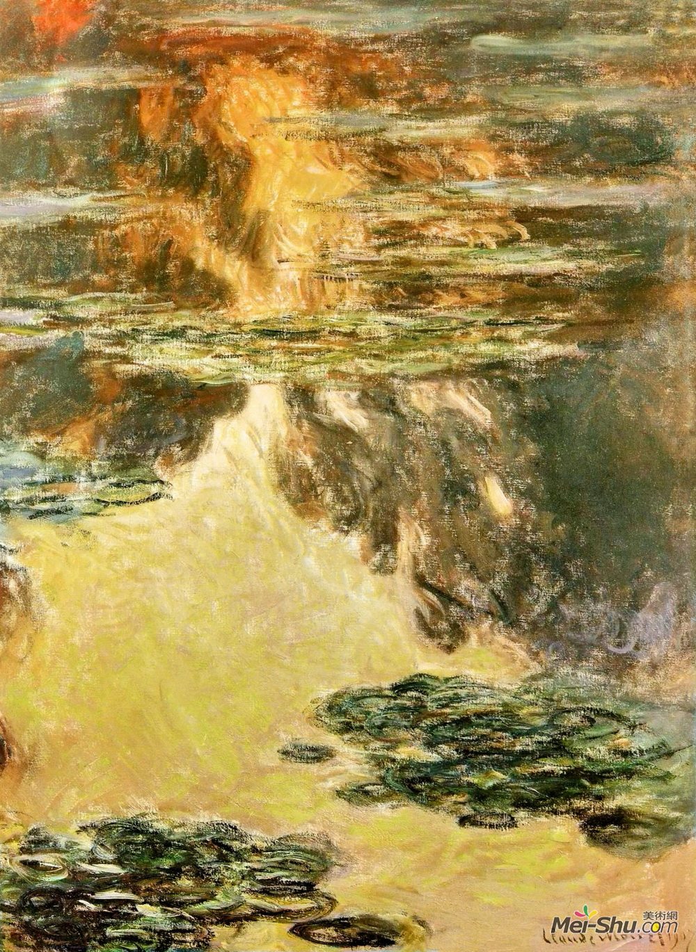 克劳德·莫奈(Claude Monet)高清作品《睡莲》
