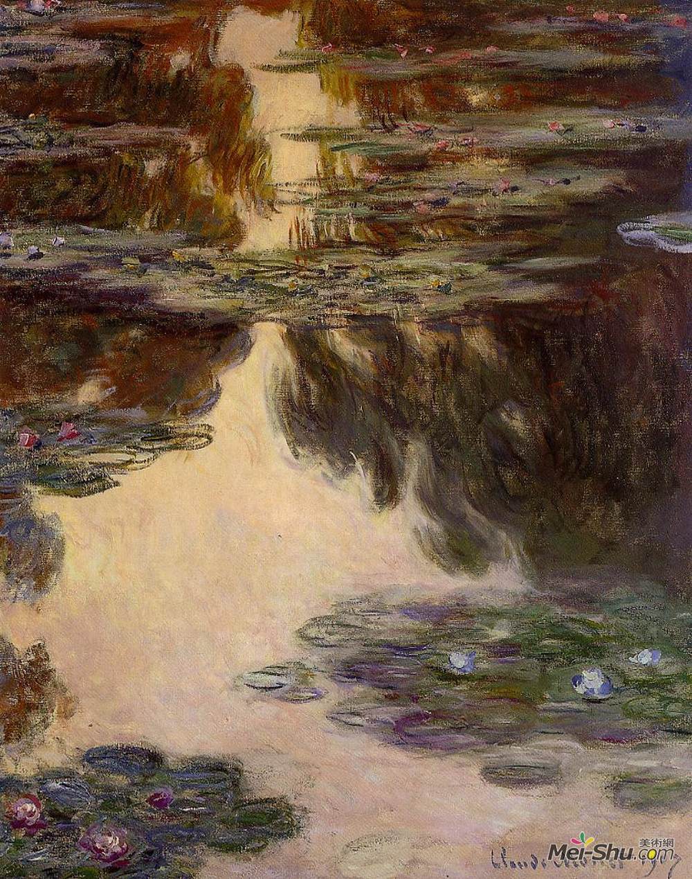 克劳德·莫奈(Claude Monet)高清作品《睡莲》
