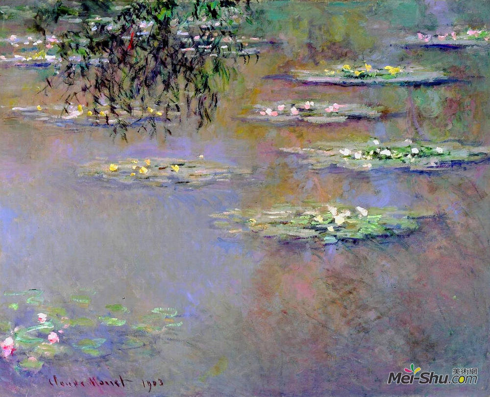 克劳德·莫奈(Claude Monet)高清作品《睡莲》
