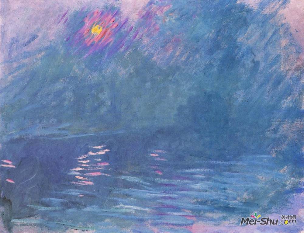 克劳德·莫奈(Claude Monet)高清作品《滑铁卢大桥》