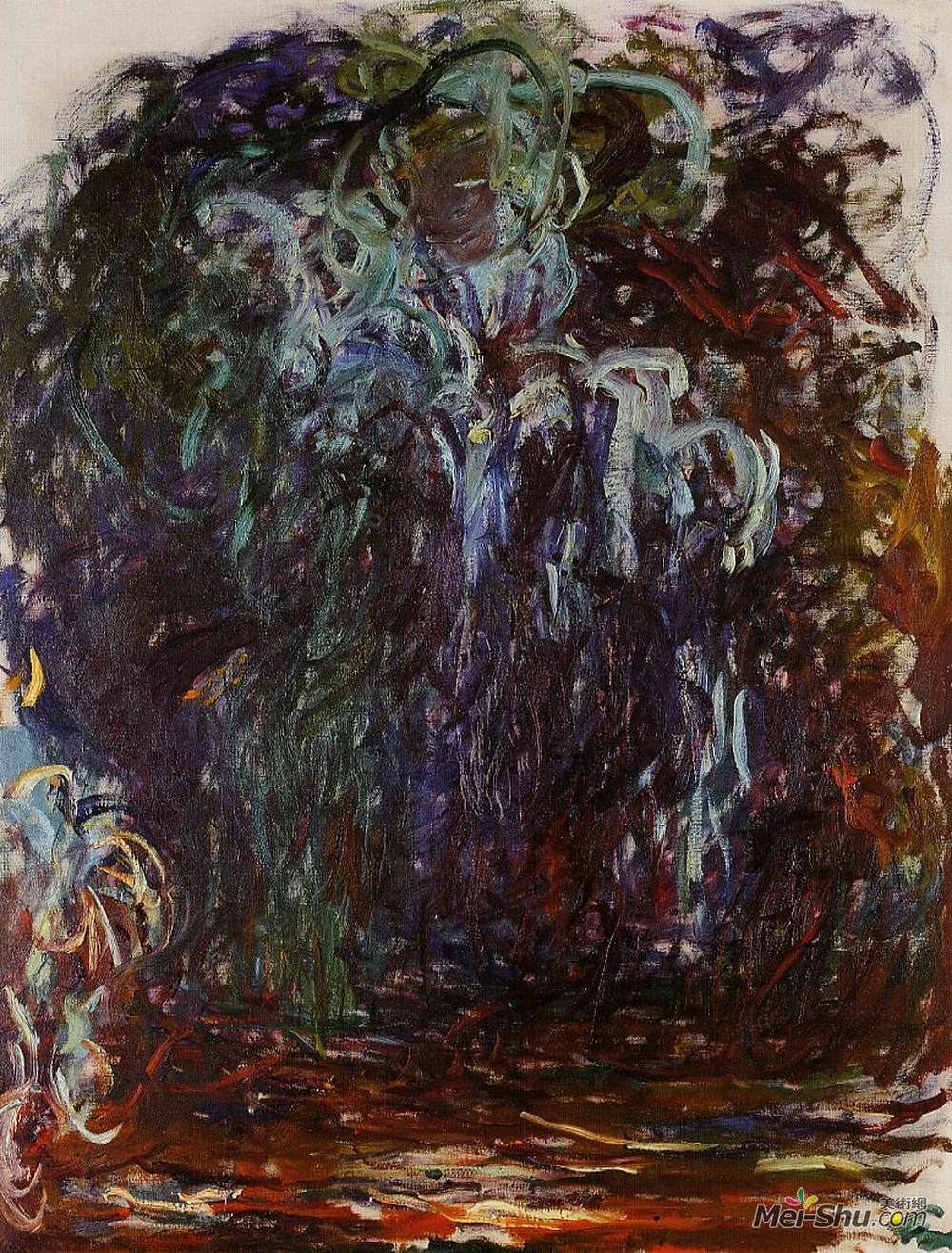 克劳德·莫奈(Claude Monet)高清作品《垂柳》