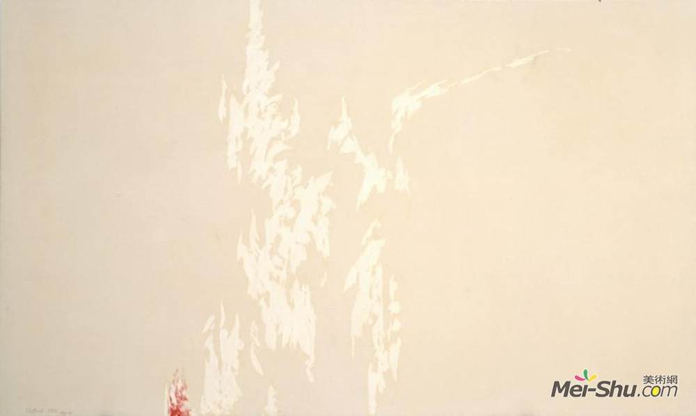 克莱佛·史提(Clyfford Still)高清作品《无题》