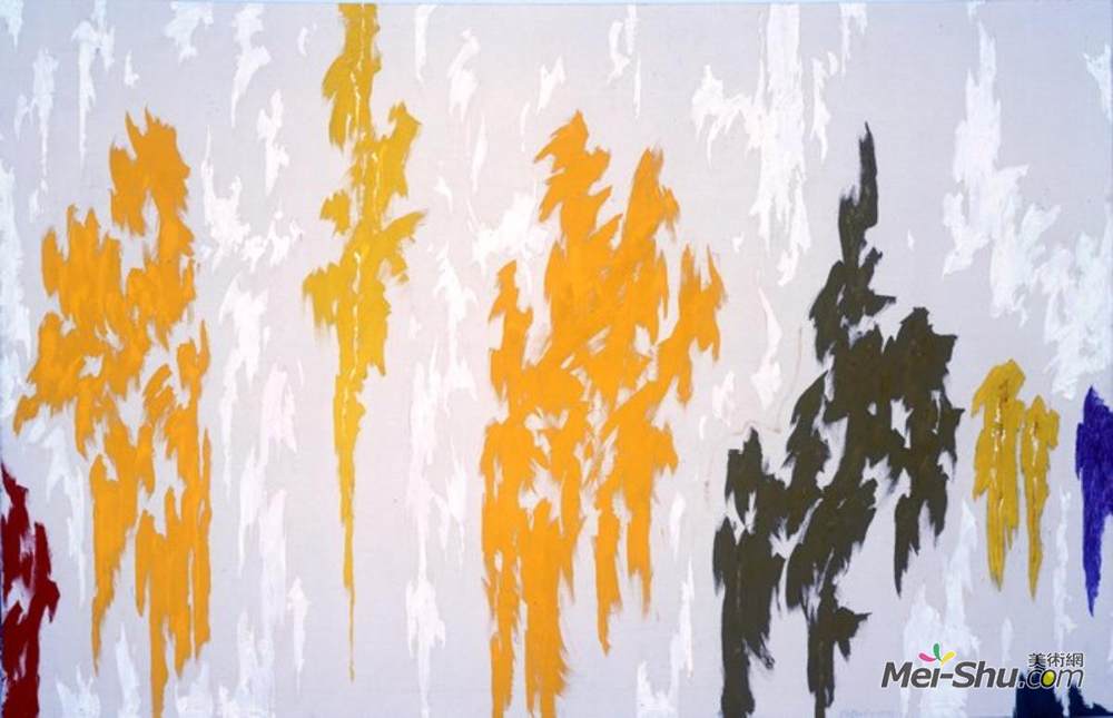 克莱佛·史提(Clyfford Still)高清作品《无题》