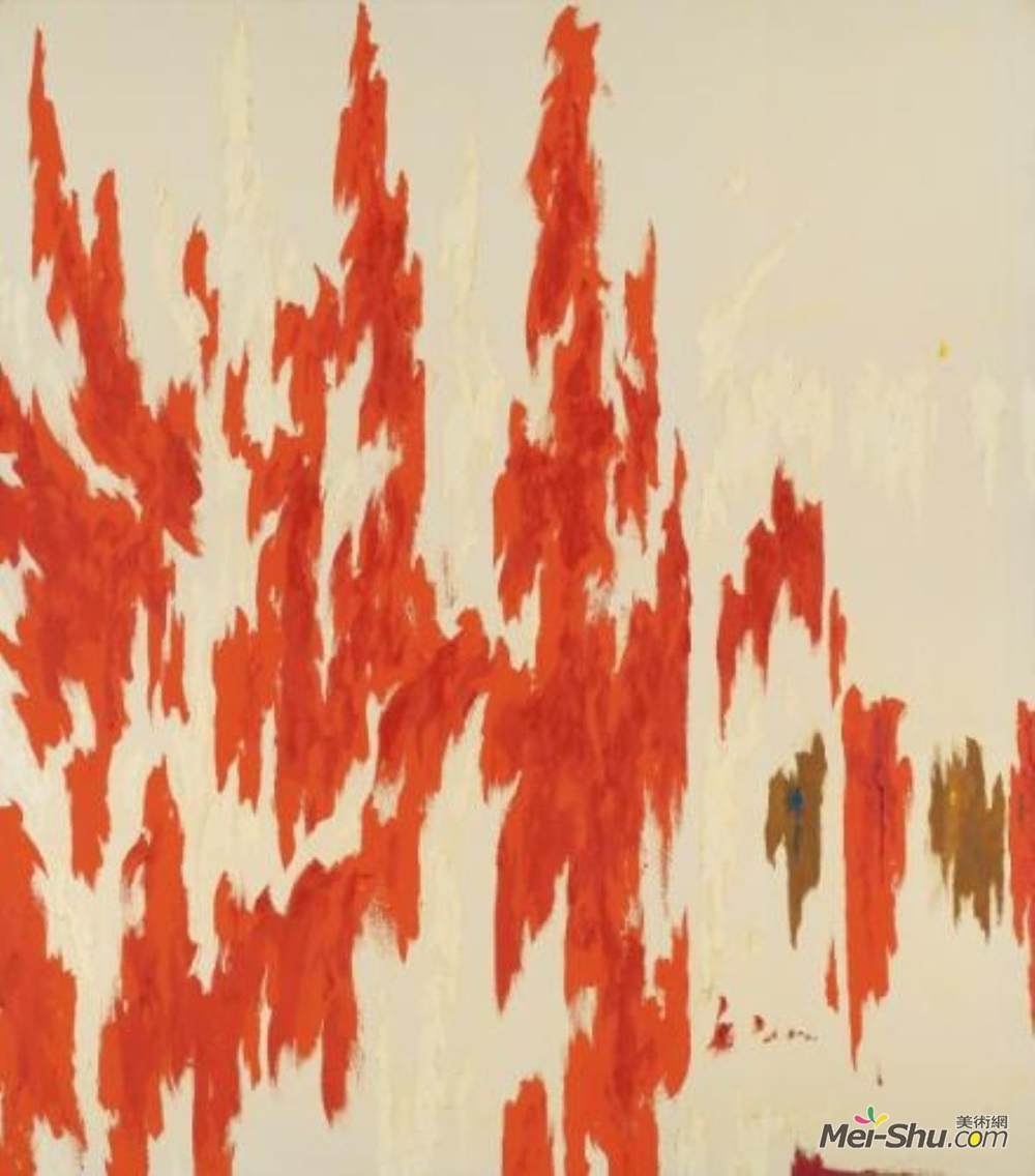 克莱佛·史提(Clyfford Still)高清作品《PH-1033》